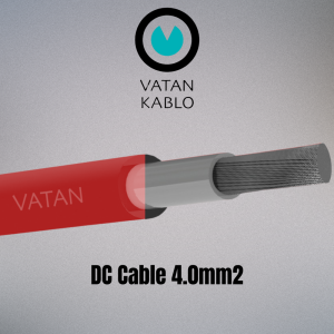 VATAN KABLO Solar DC Cable 4.0mm² (Red)