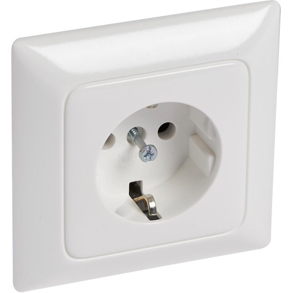 Legrand Socket 2P+T 10/16A Galion Mural - Image 2