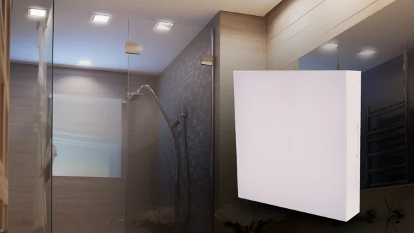 PANASONIC LED Rimless Surface Panel Light Square 18W 3000K-PPAM17183R1
