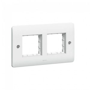 Legrand Art Plate 2 Gang 4mod. Mag