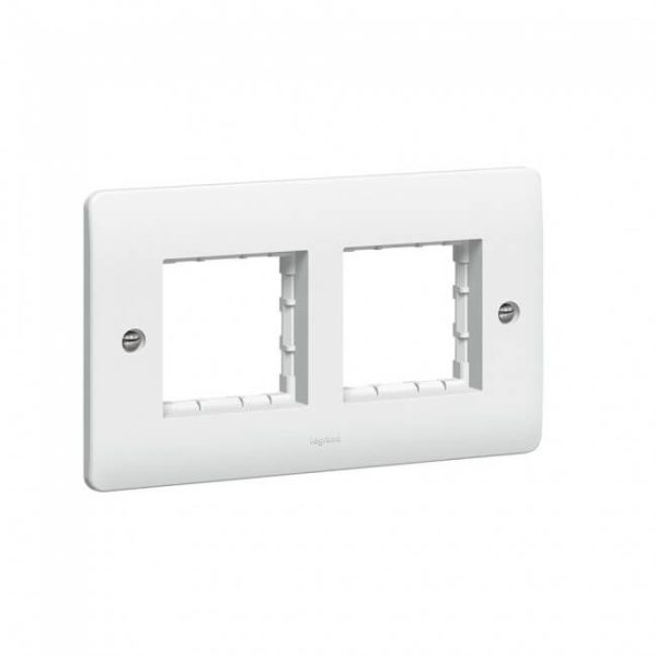 Legrand Art Plate 2 Gang 4mod. Mag