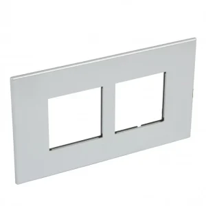 Legrand Art Plate 4mod. soft Alu