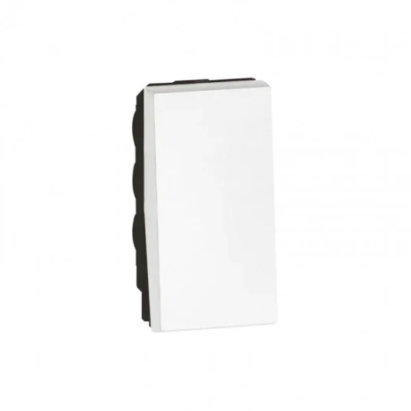Legrand Art Switch 1 Gang 2 Way 10a 2 mod. White