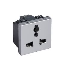 Legrand Art socket multistandard 2m alu
