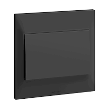 Legrand Bel S Range Switch 1 Gang 1 Way 16A Large Rocker Anthracite