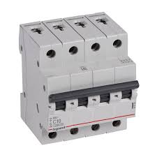 Legrand Disj. 10a 4p 4 mod c 6ka rx3