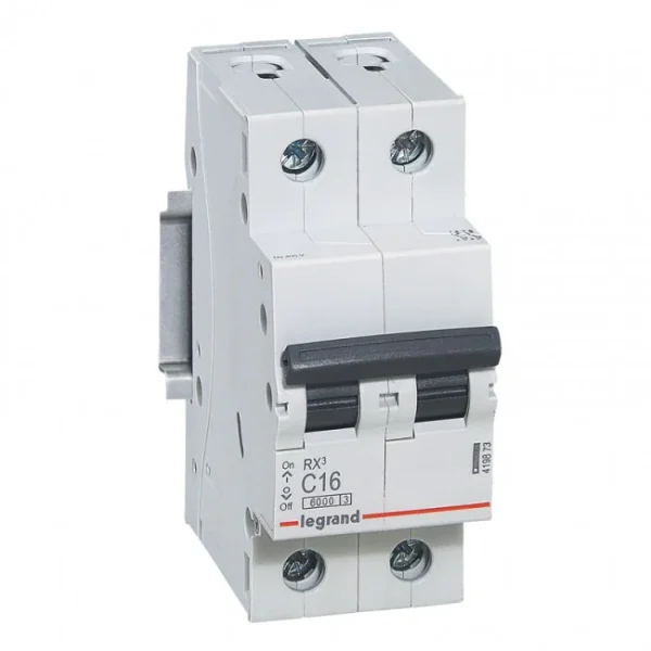 Legrand Disj. 16A 2p 2 mod c 6000a rx3