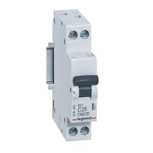 Legrand Disj. 25a 1p+n 1 mod u 4500a rx3 xxxxx
