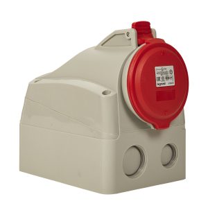 Legrand Plug ind. 3p+n+t 32a 380v red Socket 555259
