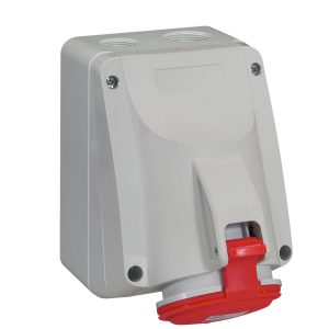 Legrand Plug ind. 3p+t 16A 380v red ip44 socket 555158