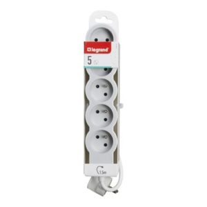 Legrand Power Strip 2p+t 10/16A 6 Sockets sans fil sans int