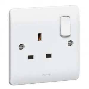Legrand Syn Switch socket neon 13a 1 Gang