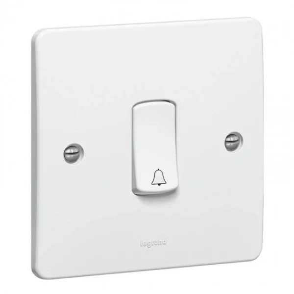 Legrand Syn bell push 1 Gang 10a marked bell