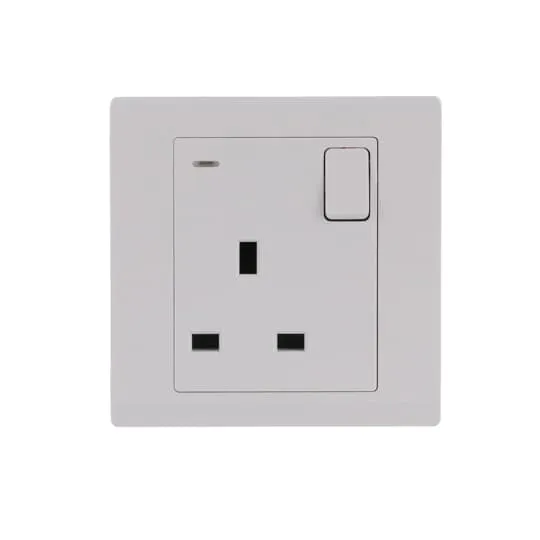 Switch Socket 13Amp1Gang DP+Neon - ABB